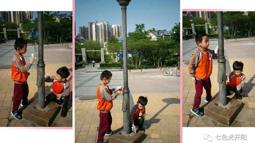 劳动最光荣——七色光开阳幼小衔接学校组织迎五一活动