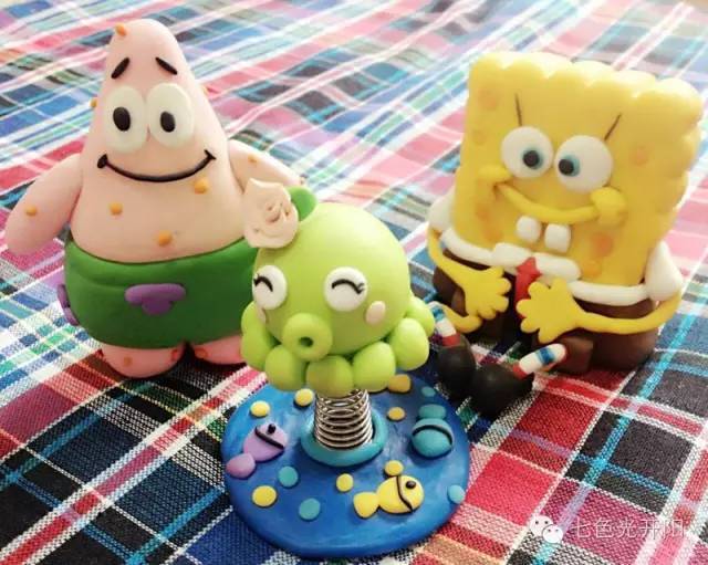 七色光艺术中心周六软陶班开课啦！