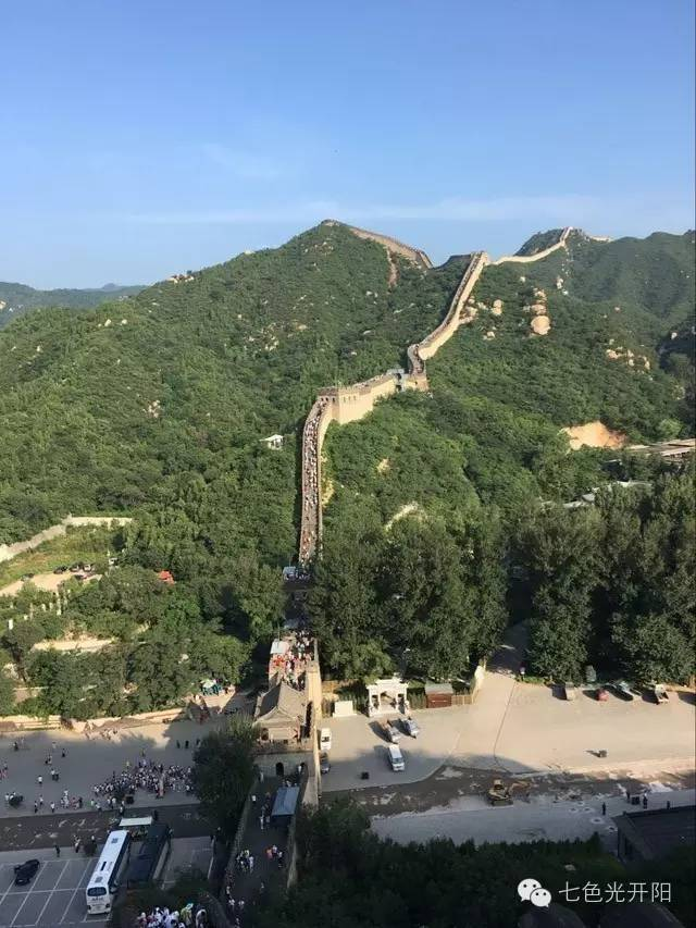 “不到长城非好汉！”——七色光开阳中学初升高优生北京励志游第三天