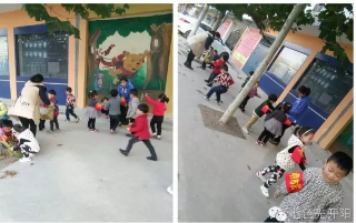 “我是文明小市民”，七色光关东园的宝贝们在行动！